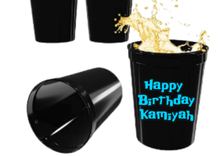 Custom Stadium Cup