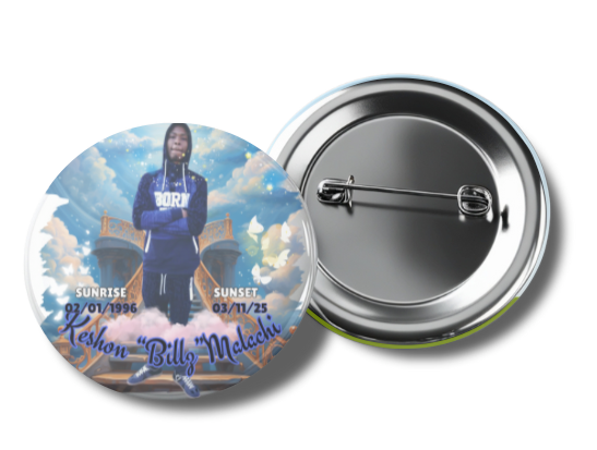 3inch Custom Button Pin