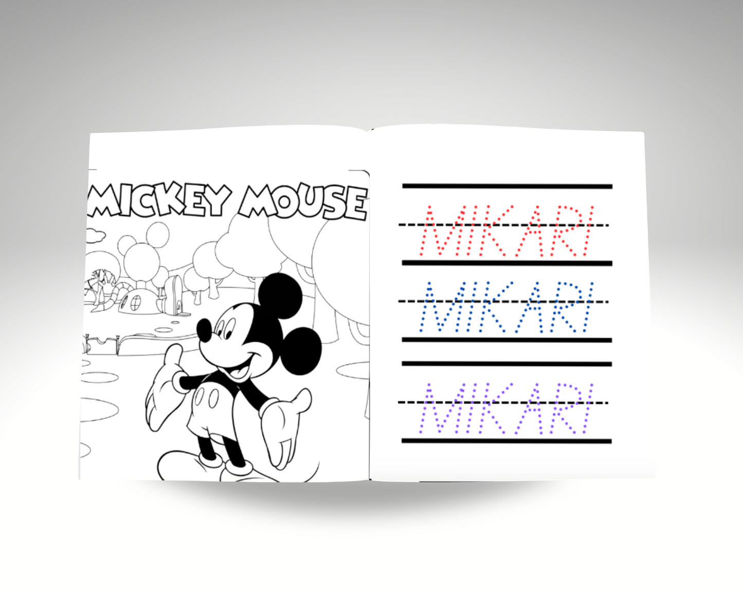 Custom Coloring books