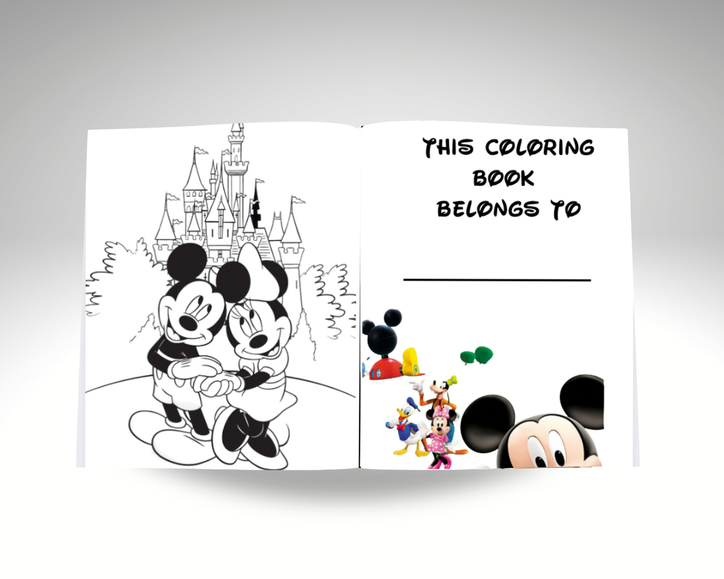 Custom Coloring books