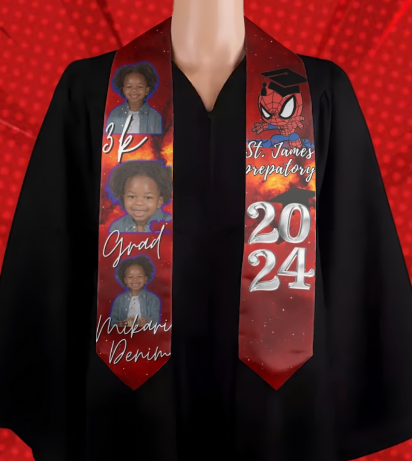 Custom Graduation Stole