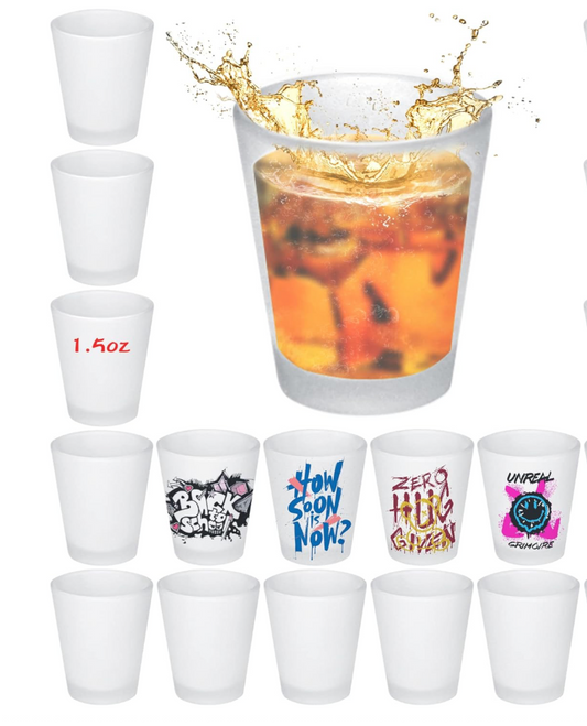 Custom shot glasses