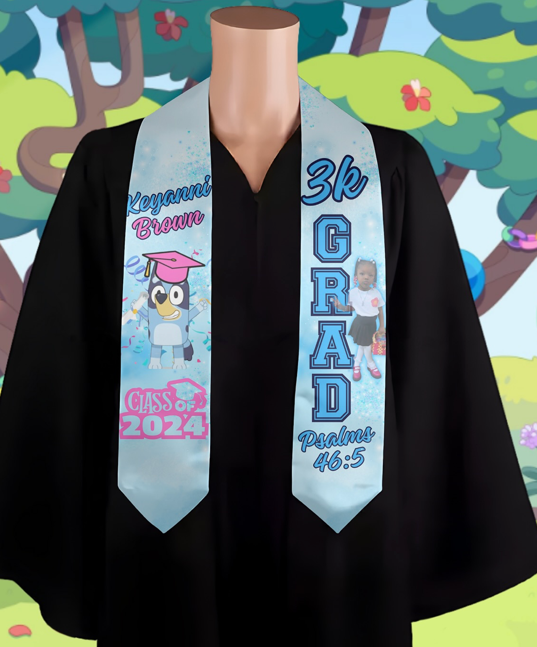 Custom Graduation Stole